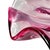 Murano Style Sommerso Art Glass Ruffled Centerpiece Bowl Pink Green 20" For Sale - Image 11 of 17