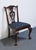 High End Vintage Solid Mahogany Traditional Chippendale Style Dining Side Chair 102488 For Sale - Image 4 of 10