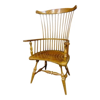 Frederick Duckloe Combback Windsor Arm Chair For Sale