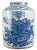 Chinese Blue & White Tea Jar For Sale - Image 3 of 8