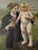 Beige Heinrich Pforr, Nude Boy – Mother Erna with Son Walter, Oil Painting on Canvas For Sale - Image 8 of 13