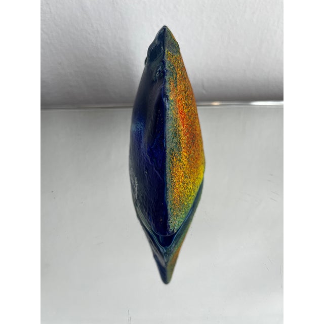 Glass Head Wall Sculpture from Kosta Boda, Småland, Sweden, 1960s For Sale - Image 7 of 12