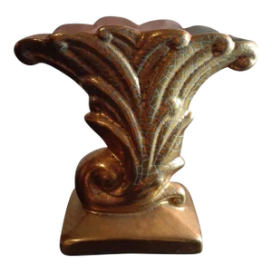 1950s Gonder Pottery Cornucopia Vase
