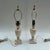 Metal Neoclassical Italian Alabaster Urn Table Lamps- A Pair For Sale - Image 7 of 12