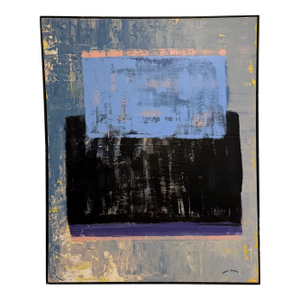 Large "Color Field" Painting by Dennis Sakelson