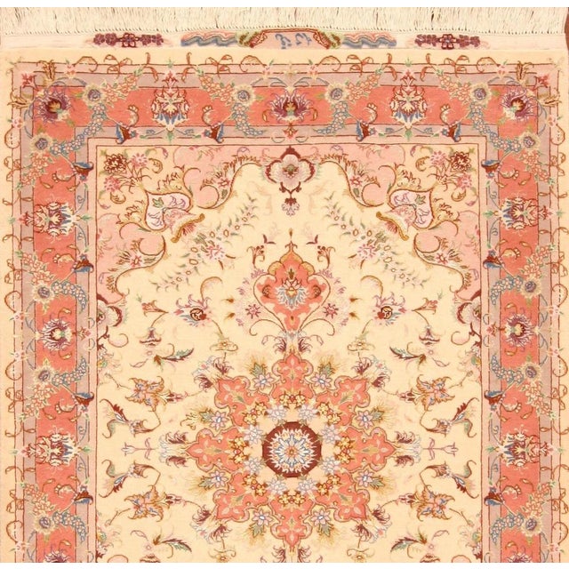 Hand-knotted oriental rugt | Size: 153 cm x 104 cm | Knot density: approx. 550.000 knots/m² | Material: 95% wool, 5% silk...