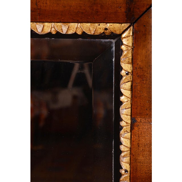 Brown Empire Wall Mirror in Walnut, Austria, 1870s For Sale - Image 8 of 12