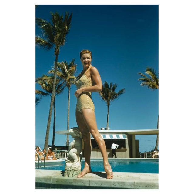 Slim Aarons, Esther Williams, Estate Stamped Photographic Print, 1955 / 2020s For Sale