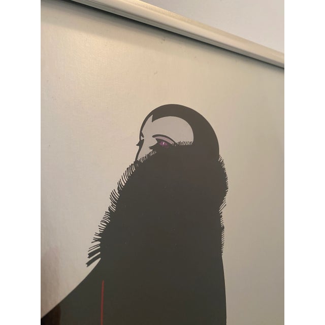 1980s Vintage Art Deco Erte Erté Series Exhibition Poster for Mirage Editions 1980s For Sale - Image 5 of 10