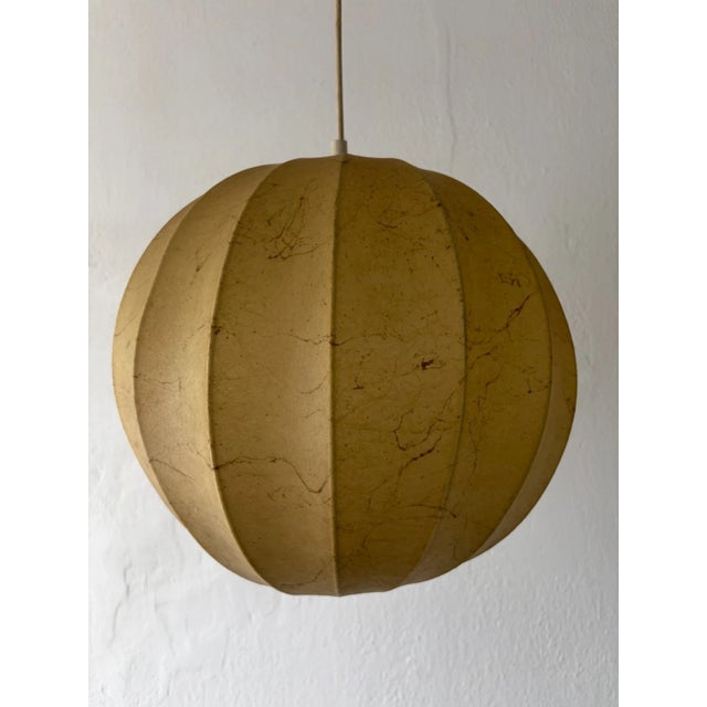 Hans Bergstrom by Atelje Lyktan, Cocoon Ceiling Pendant Resin Chandelier Flos For Sale - Image 9 of 9
