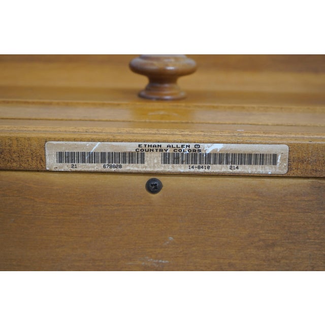 Ethan Allen Country Colors Maple Coffee Table For Sale - Image 12 of 12