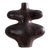 Whisper Vase, Brown Handmade Object Sculpture For Sale
