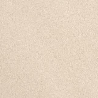 Schumacher Textured Vegan Leather Fabric In Cream For Sale