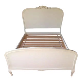 Pottery Barn Rococo Lilac Twin Bed For Sale