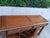 1990s Wood Sofa Table Wine Buffet Sideboard Brown For Sale - Image 4 of 7