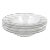 Art Deco Etched Rim Glass Bowls - 4 Pieces For Sale