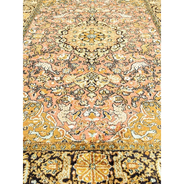 Mid-Century Modern Silk Rug, 1960s For Sale - Image 11 of 14