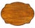 English 20th C Queen Anne Style "Turtle" Form Top Walnut Side Coffee Table For Sale In New York - Image 6 of 13