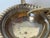1920s Art Deco Austrian Brass Ashtray with Integrated Cigarette Cutter, 1920s For Sale - Image 5 of 13