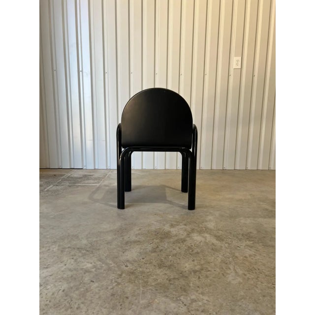 Set of 6 Gae Aulenti for Knoll International 'Orsay' Dining Chairs 1984, Signed For Sale - Image 13 of 17