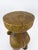 Vintage Thai Hand-Carved Hardwood Elephant Side Table / Sculptural Stool For Sale - Image 17 of 18