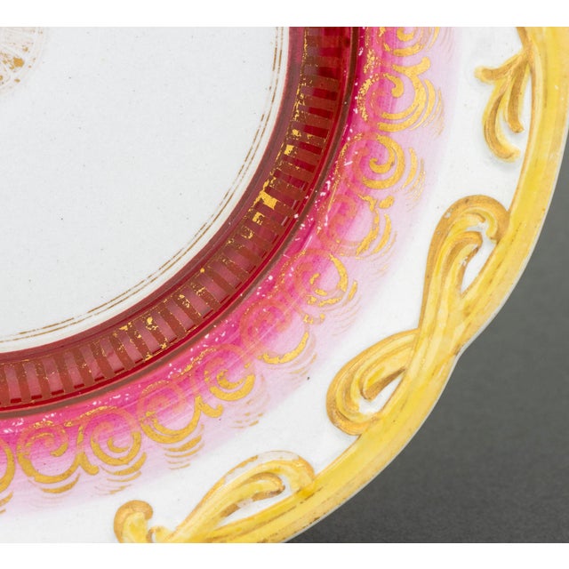 Late 20th Century Limoges Porcelain Plates, 6 For Sale - Image 5 of 8