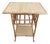 Antique English Tiger Bamboo Table For Sale