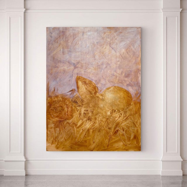 Abstract Contemporary Abstract Oil on Canvas "The Dream" by Paul Landauer For Sale - Image 3 of 10