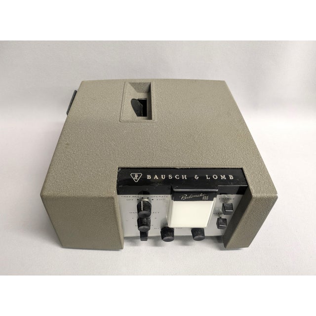 Industrial Vintage Slide Projector by Bausch & Lomb For Sale - Image 3 of 9