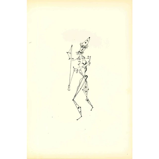 Composition Of Diodora is an original lithograph realized by Bruno Capacci in 1950. The artwork is part of an edition of...