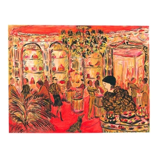 The Accessories Department Original Figurative Contemporary Watercolor by Pauline De Roussy De Sales For Sale