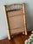 Wood Small Bamboo Frame Mirror With Shelf For Sale - Image 7 of 9