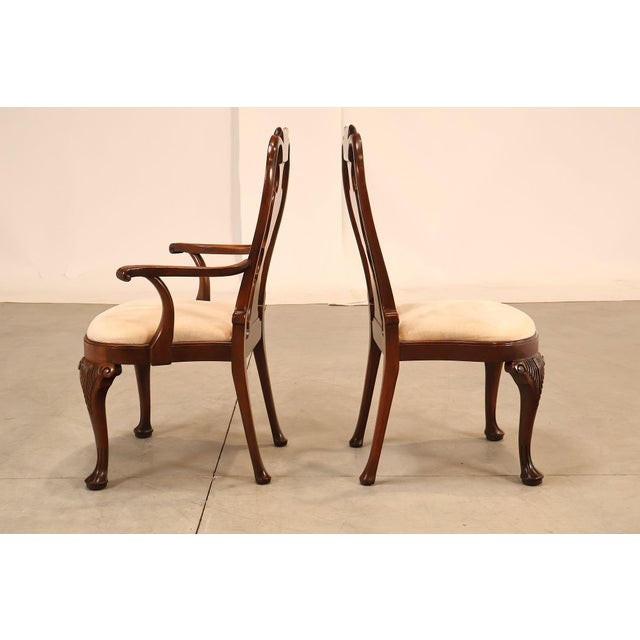 Baker Historic Charleston Reproductions Set of Eight Mahogany Dining Chairs For Sale - Image 17 of 18