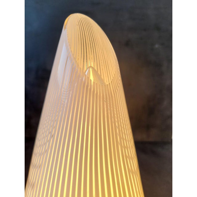 Pyramidal Table Lamp by Murano Masters, Italy, 1970s For Sale - Image 6 of 14