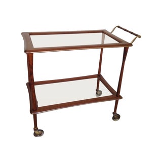 Ico Parisi Mid Century Bar Cart For Sale