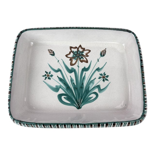 Large Ceramic Dish by Robert Picault, Vallauris, France, c.1960 For Sale