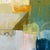 Contemporary Christiane Corcelle "Shades of Blue in Chefchaouen" Mixed Media on Cradled Board, Small Abstract Painting in Blue, Teal and Pink, 2021 For Sale - Image 3 of 8