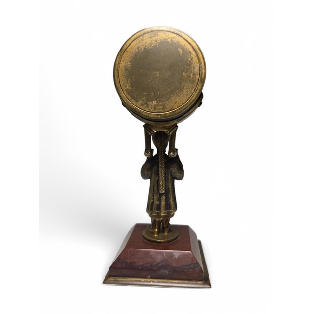 Small Chinese Clock, 1900s For Sale - Image 11 of 13