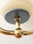 Mid-Century Scandinavian Brass Pendant Lamp with Glass Shade, 1950s For Sale - Image 16 of 18