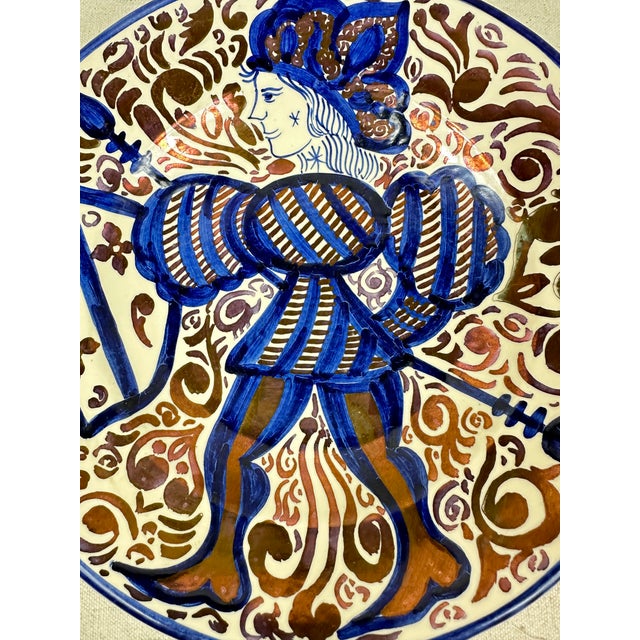 Vintage Manises, Spain Plates For Sale In New Orleans - Image 6 of 7