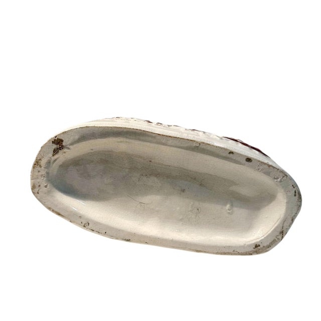 White 19th Century English Staffordshire Spill Vase the Reveal For Sale - Image 8 of 8