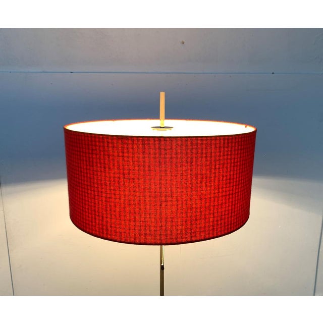 Metal Mid-Century German Minimalist Floor Lamp from Kaiser Idell / Kaiser Leuchten, 1960s For Sale - Image 7 of 18