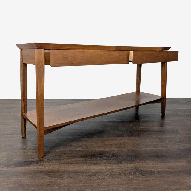 Modern Crate & Barrel Bradley Console Table For Sale - Image 3 of 8