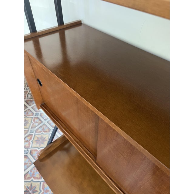 Freestanding Wall Unit with Desk, 1960s For Sale - Image 6 of 16