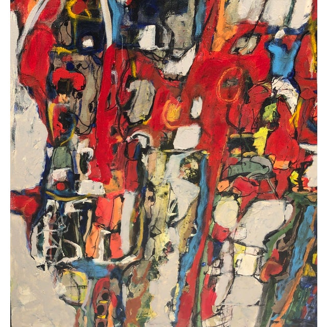 2020s Obsession 31-Bold Abstract- 48"x60"x1.5" For Sale - Image 5 of 7