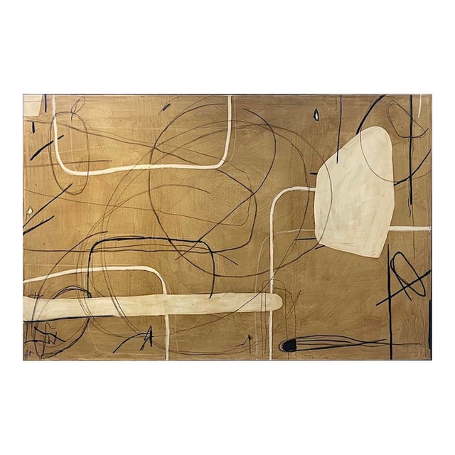 Lighthearted, 2024 — Murray Duncan, Mixed Media on Canvas , Abstract Geometric For Sale