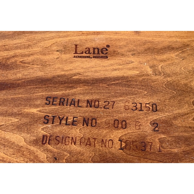 1960s A Pair of Lane Furniture "Acclaim" End Tables For Sale - Image 6 of 6
