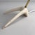 1950s Red Table Lamp with White Crows Foot by Cosack, Germany, 1950s For Sale - Image 5 of 14