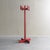 1970s Vintage Red Stained Pine Wood Coat Hanger, 1970s For Sale - Image 5 of 12