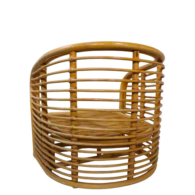 Mid 20th Century Bamboo Chair For Sale - Image 12 of 16
